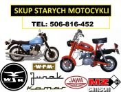 SKUP STARYCH ZABYTKOWYCH MOTOCYKLI MOTOROWERÓW MOTORÓW!