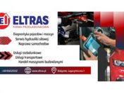 USŁUGI TRANSPORTOWE DIAGNOSTYKA POJAZDÓW HANDEL MASZYNAMI ELTRAS