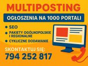 Multiposting ogłoszeń - Publikacja ogłoszeń na wielu portalach