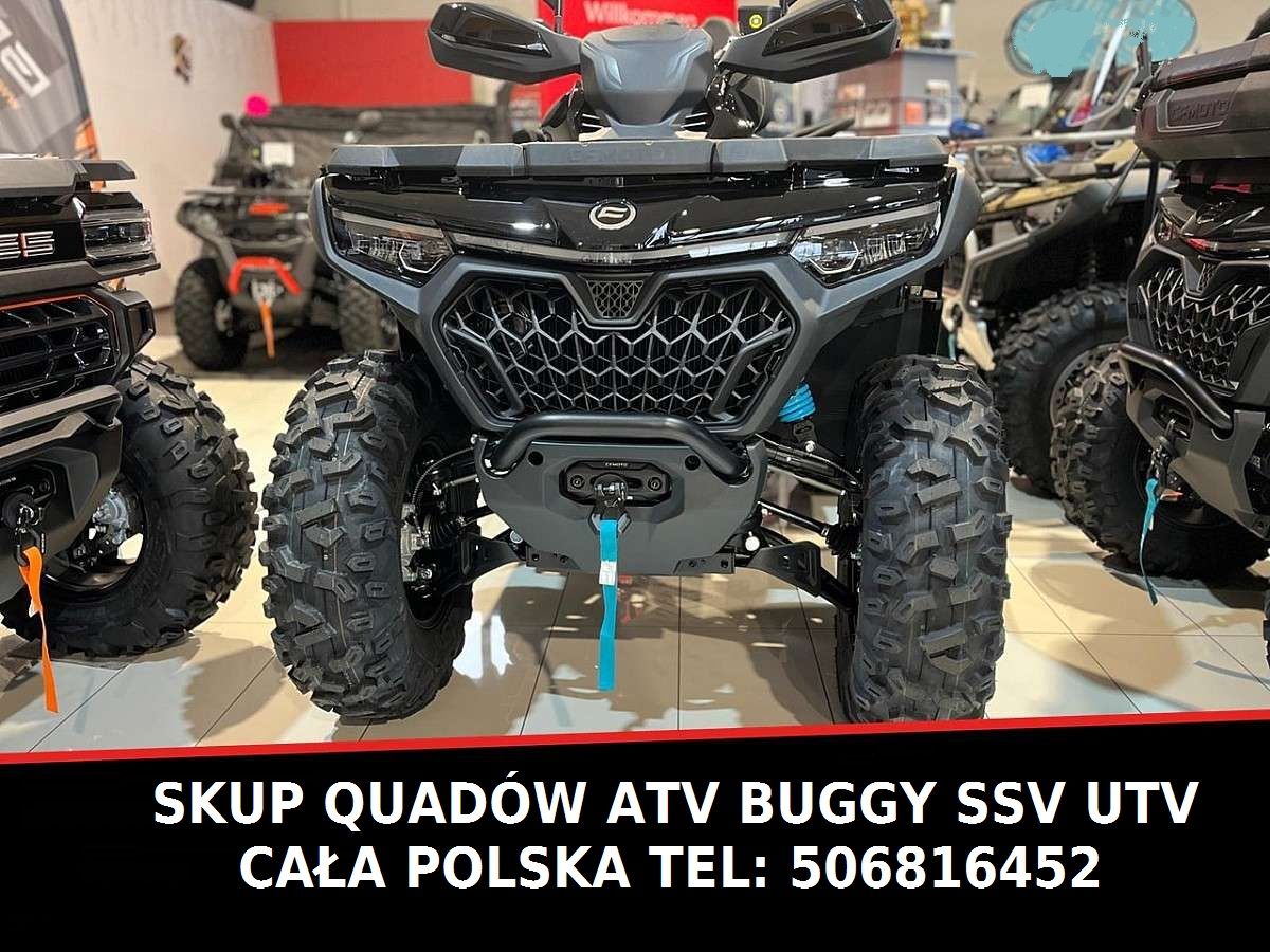 SKUP QUADÓW QUAD QUADY ATV BUGGY SSV -CAŁA POLSKA 24H/7 Białystok - Zdjęcie 1