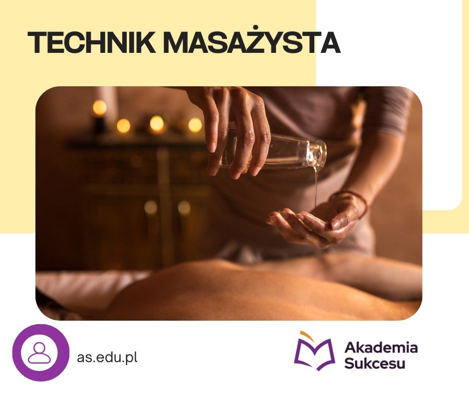 Technik masażysta- nauka za DARMO  - Zdjęcie 1
