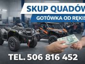 SKUP QUADÓW QUAD QUADY ATV BUGGY SSV -CAŁA POLSKA 24H/7