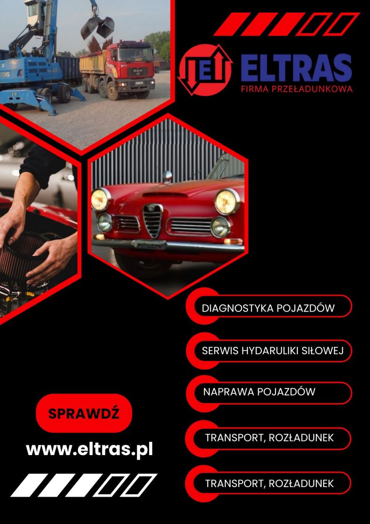 DIAGNOSTYKA POJAZDU ELTRAS BIAŁYSTOK PRZEGLĄDY NAPRAWA SERWIS HYDRAULIKI Białystok - Zdjęcie 1