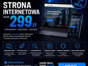 Tania strona internetowa za 299 zł | Faktura