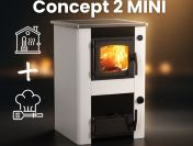 3 w 1 - Piec Kuchenny Concept 2 Mini - 21 kW