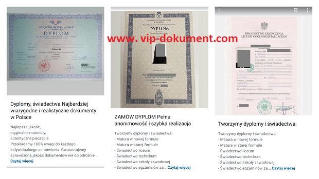 Oferujemy możliwość zakupu w 100% legalnych świadectw i dyplomów szkolnych. Białystok - Zdjęcie 1