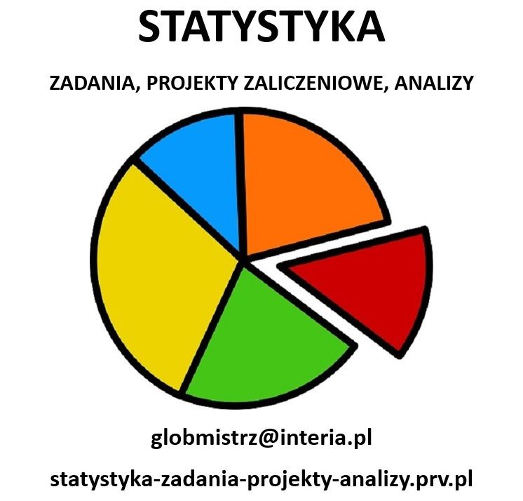 STATYSTYKA - ZADANIA, PROJEKTY ZALICZENIOWE, ANALIZY Białystok - Zdjęcie 1