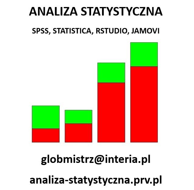 ANALIZA STATYSTYCZNA - SPSS, STATISTICA, RSTUDIO, EXCEL - ANKIETY, BADANIA Białystok - Zdjęcie 1