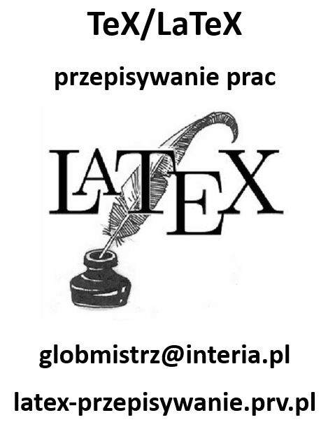 LATEX - SKŁAD TEKSTÓW MATEMATYCZNYCH, PRZEPISYWANIE PRAC Białystok - Zdjęcie 1