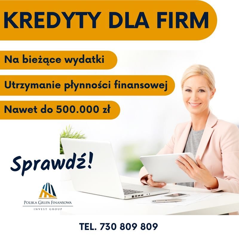 Kredyt dla Firm bez formalności wypłata w 24h. Na dowolny Cel cała Polska - Zdjęcie 1