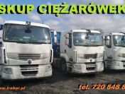 Skup samochodów ciężarowych i ciągników siodłowych,
