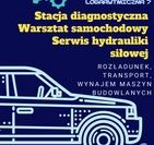 PRZEGLĄDY DIAGNOSTYKA SERWIS HYDRAULIKI SIŁOWEJ WYNAJEM MASZYN ELTRAS